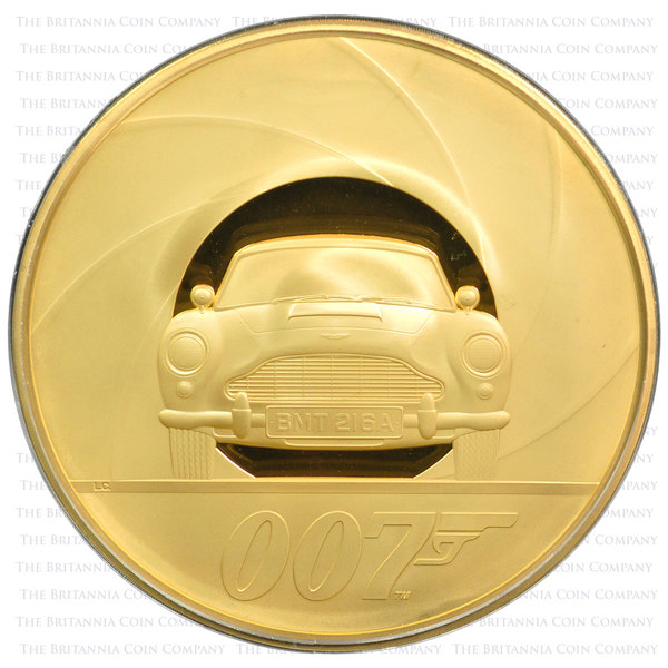 James Bond 2Kg Gold Coin
